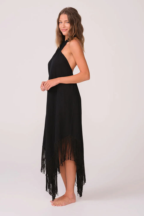 PQ Swim Midnight Kate Fringe Dress